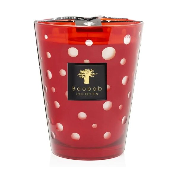 BOUGIE BUBBLES RED - Maison d'exception boutique