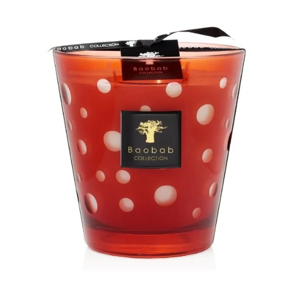 BOUGIE BUBBLES RED - Maison d'exception boutique