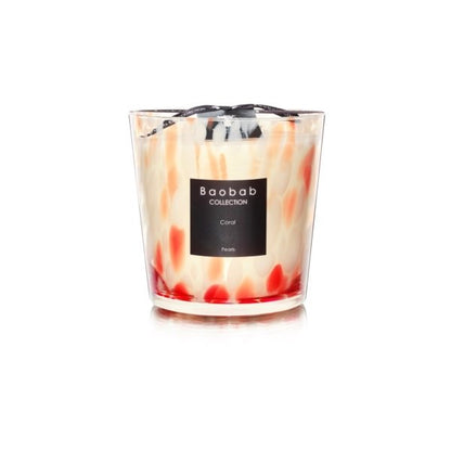 BOUGIE PEARLS CORAL - Maison d'exception boutique