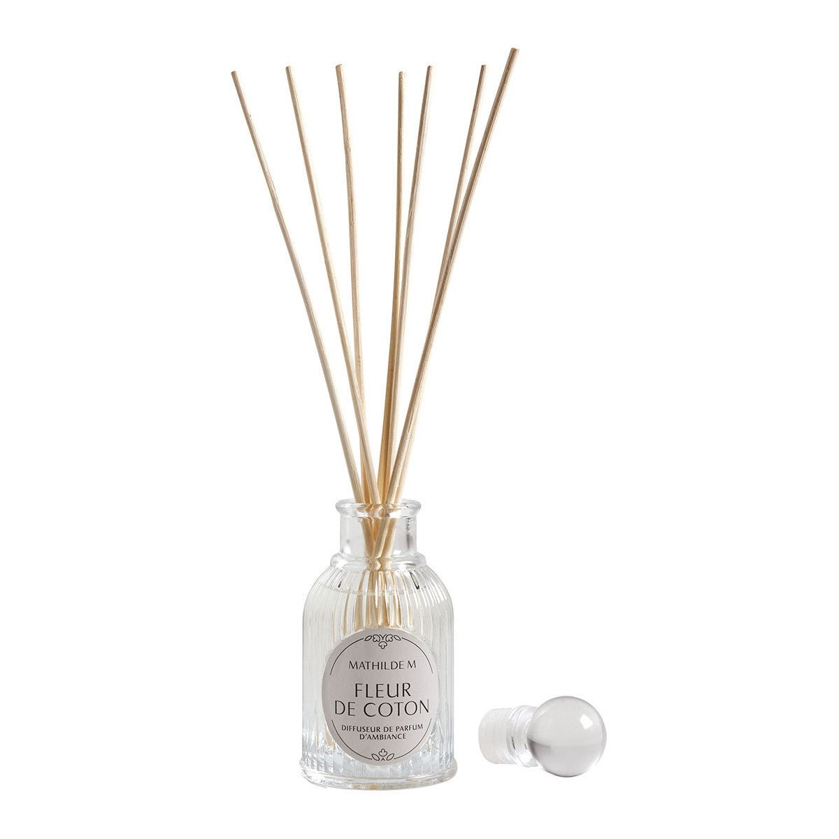 Coffret Les Intemporelles diffuseur de parfum 90 ml et décor parfumé - Fleur de Coton