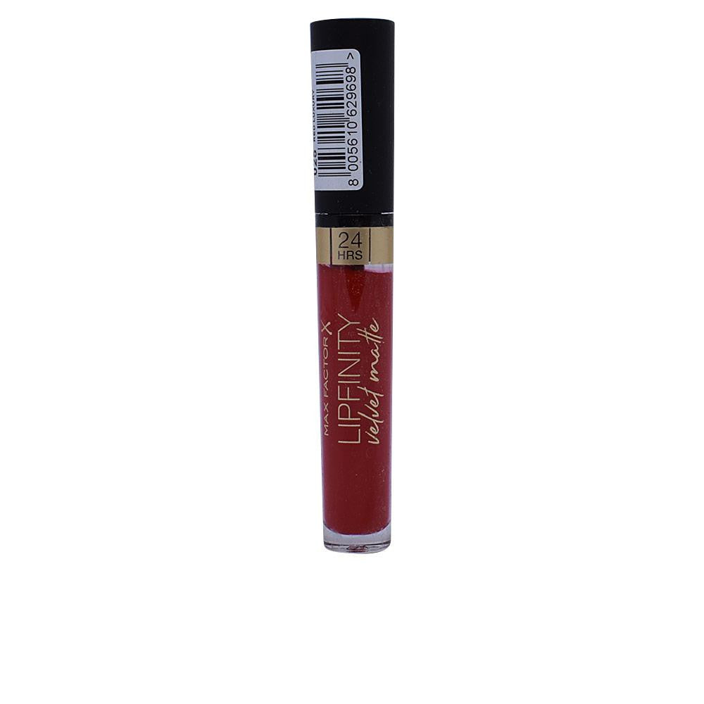 LIPFINITY velvet matte 025 red luxury