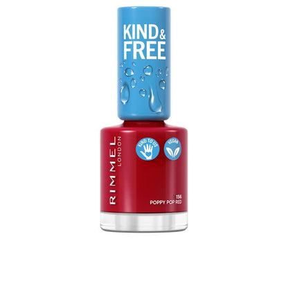 KIND FREE nail polish 156 poppy pop red