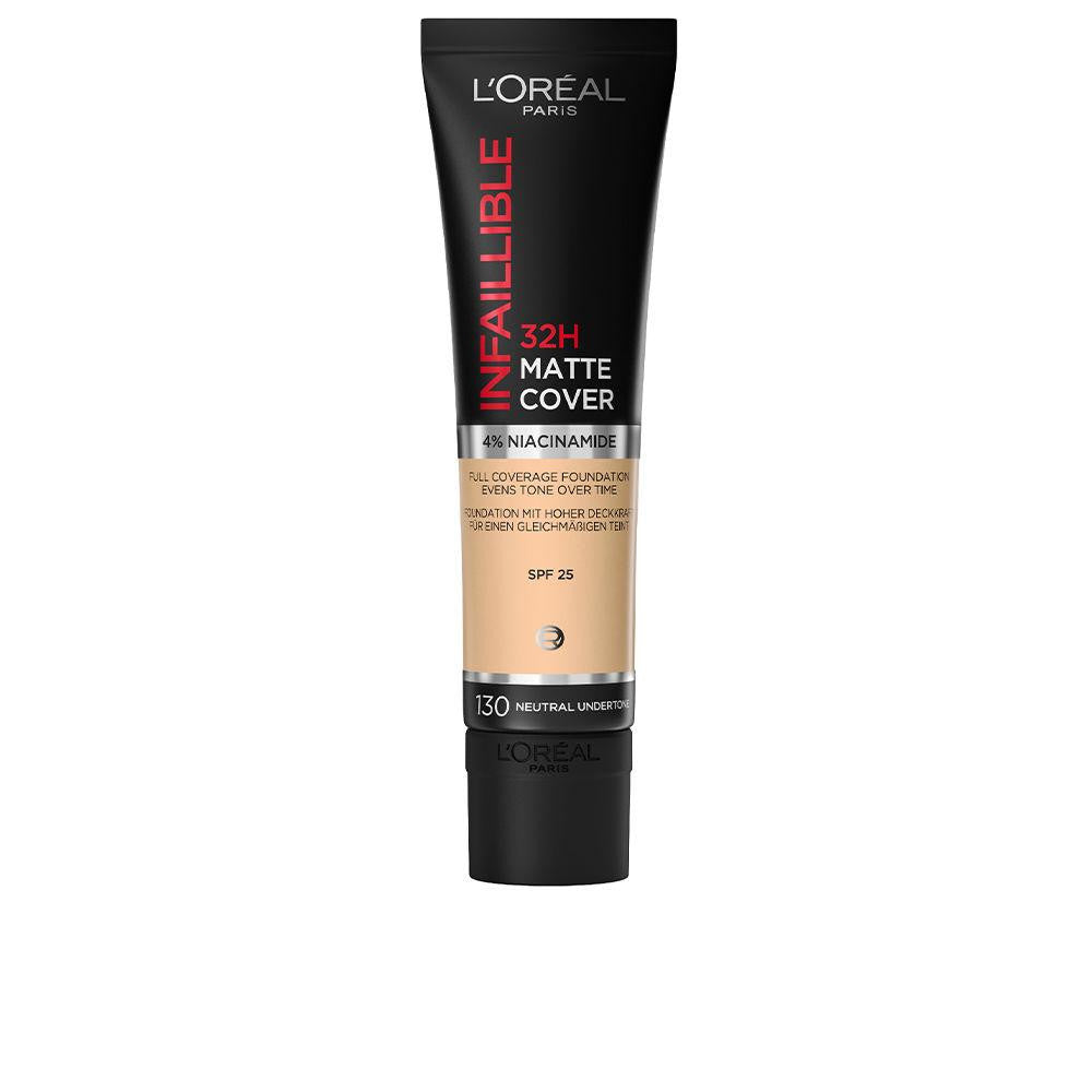 INFAILLIBLE 32H matte cover foundation 130 neutral undertone 30 ml