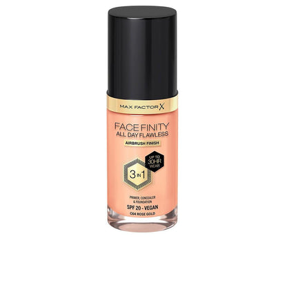 FACEFINITY 3IN1 primer concealer foundation 64 rose gold 30 ml