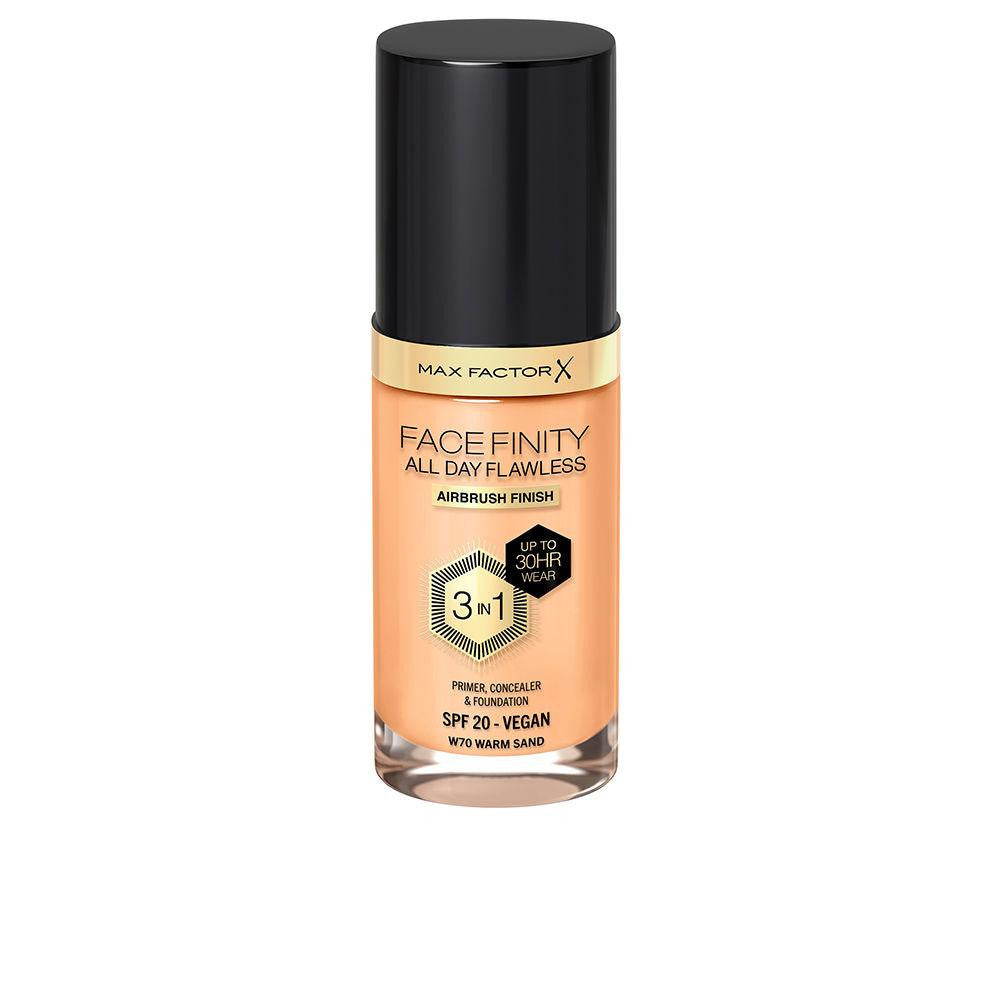 FACEFINITY 3IN1 primer concealer foundation 70 warm sand 30 ml