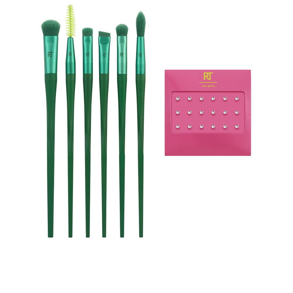 Nectar Pop So Jelly Eye Makeup Brush Lot 7 Set