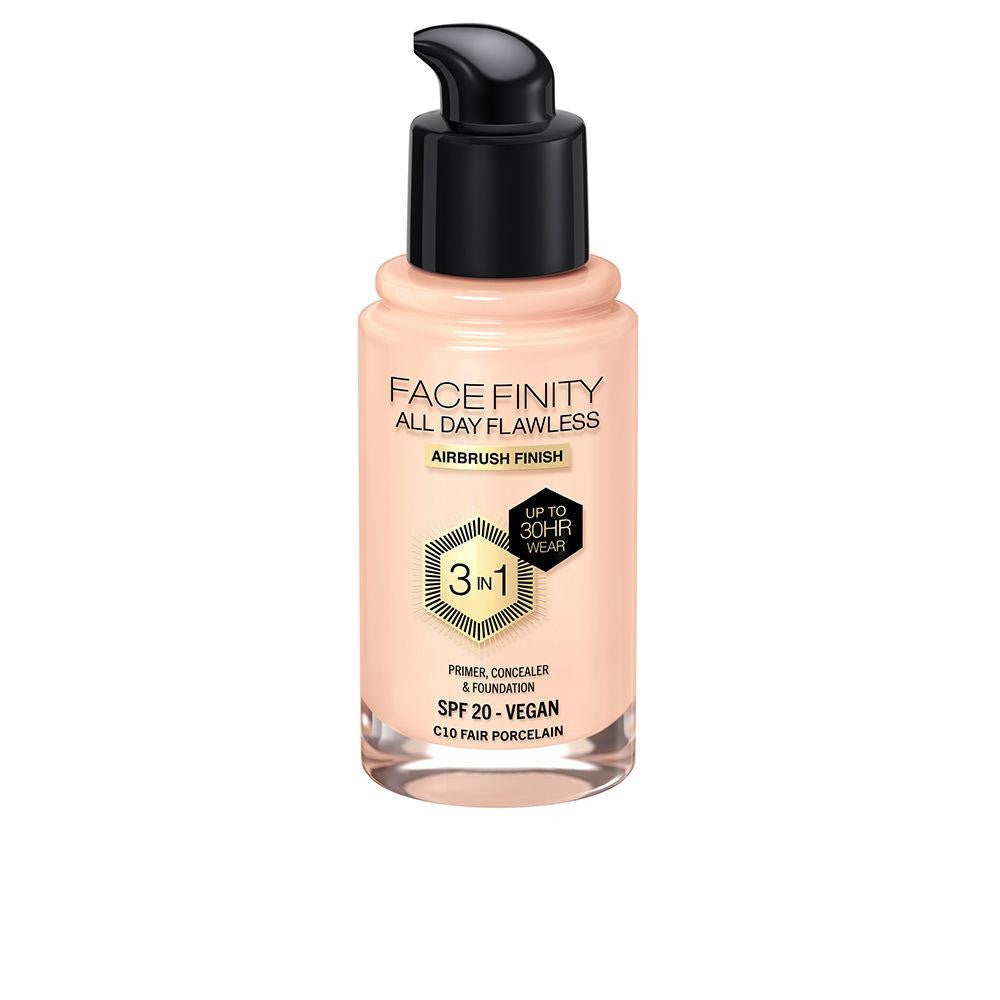 FACEFINITY ALL DAY FLAWLESS 3 IN 1 foundation C10 fair porcelain 30 ml