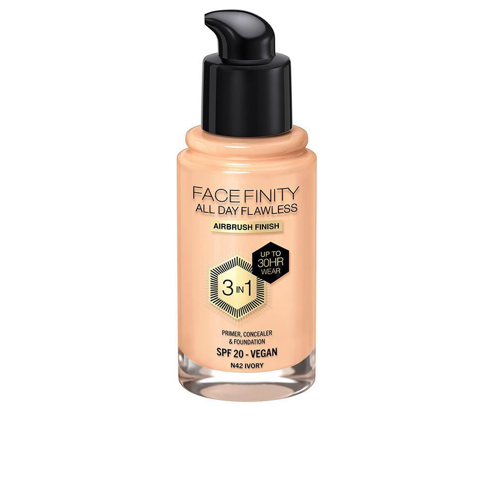 FACEFINITY ALL DAY FLAWLESS 3 IN 1 foundation N42 ivory 30 ml