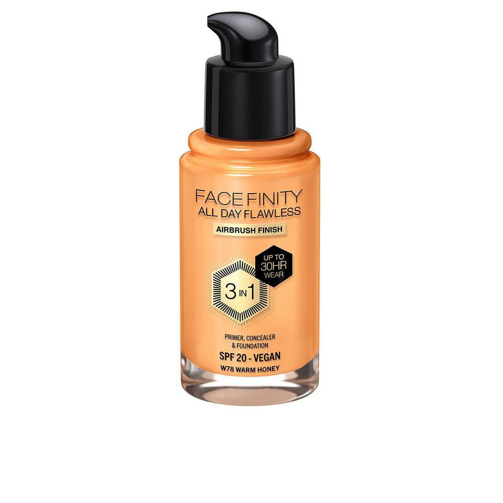 FACEFINITY ALL DAY FLAWLESS 3 IN 1 foundation W78 warm honey 30 ml