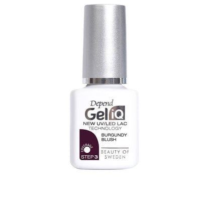 Color Depend Gel iQ Nail Polish Color Burgundy Blush 5 ml