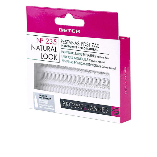 235 Individual False Eyelashes Natural Look