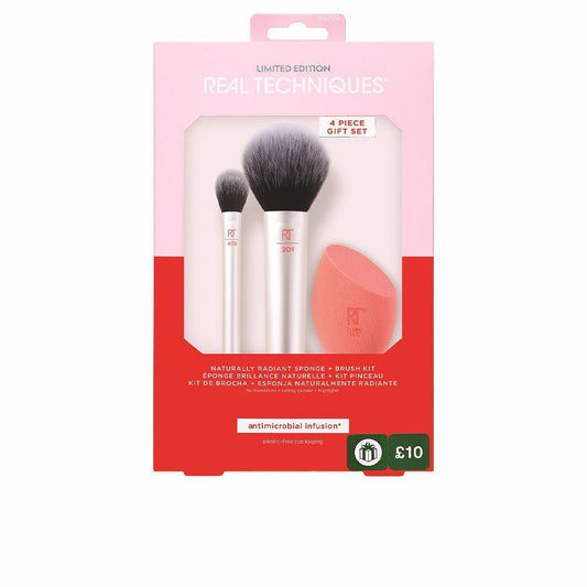 Naturally Radiant Sponge + Brush Set